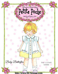 Petite Poche Baby Butterflies